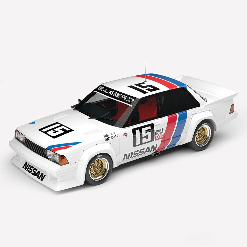 1:43 NISSAN BLUEBIRD #15 1984 FURY/SCOTT