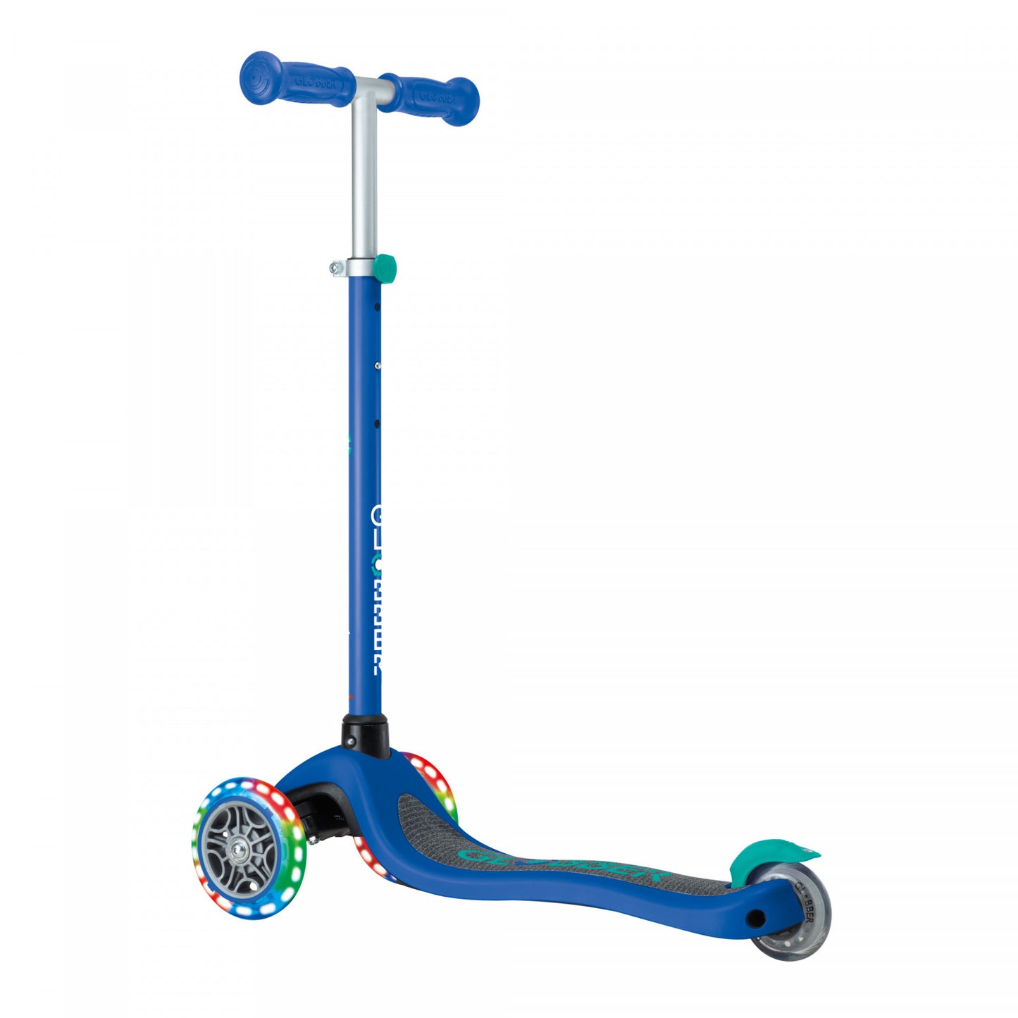 Globber Scooter V2 Lights Blue/Green