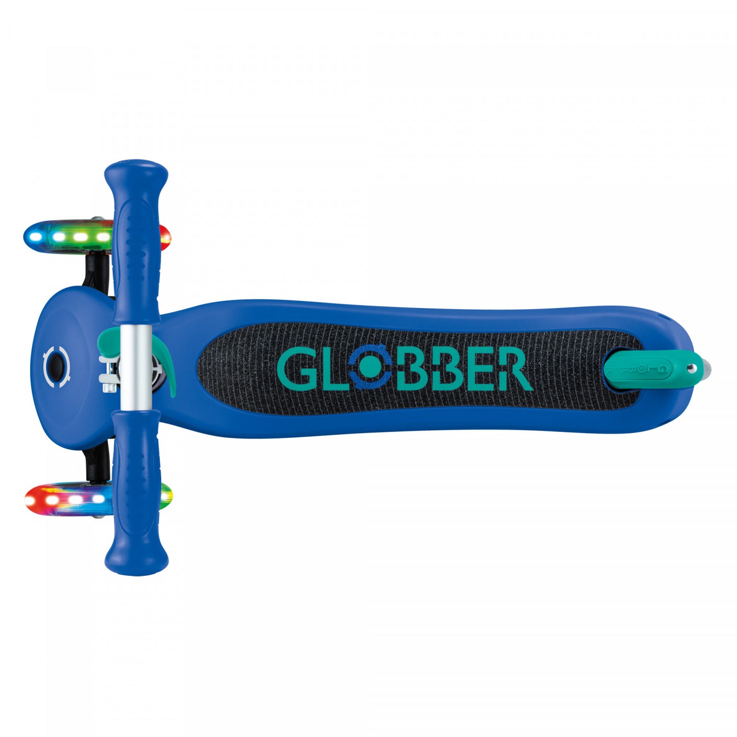 Globber Scooter V2 Lights Blue/Green