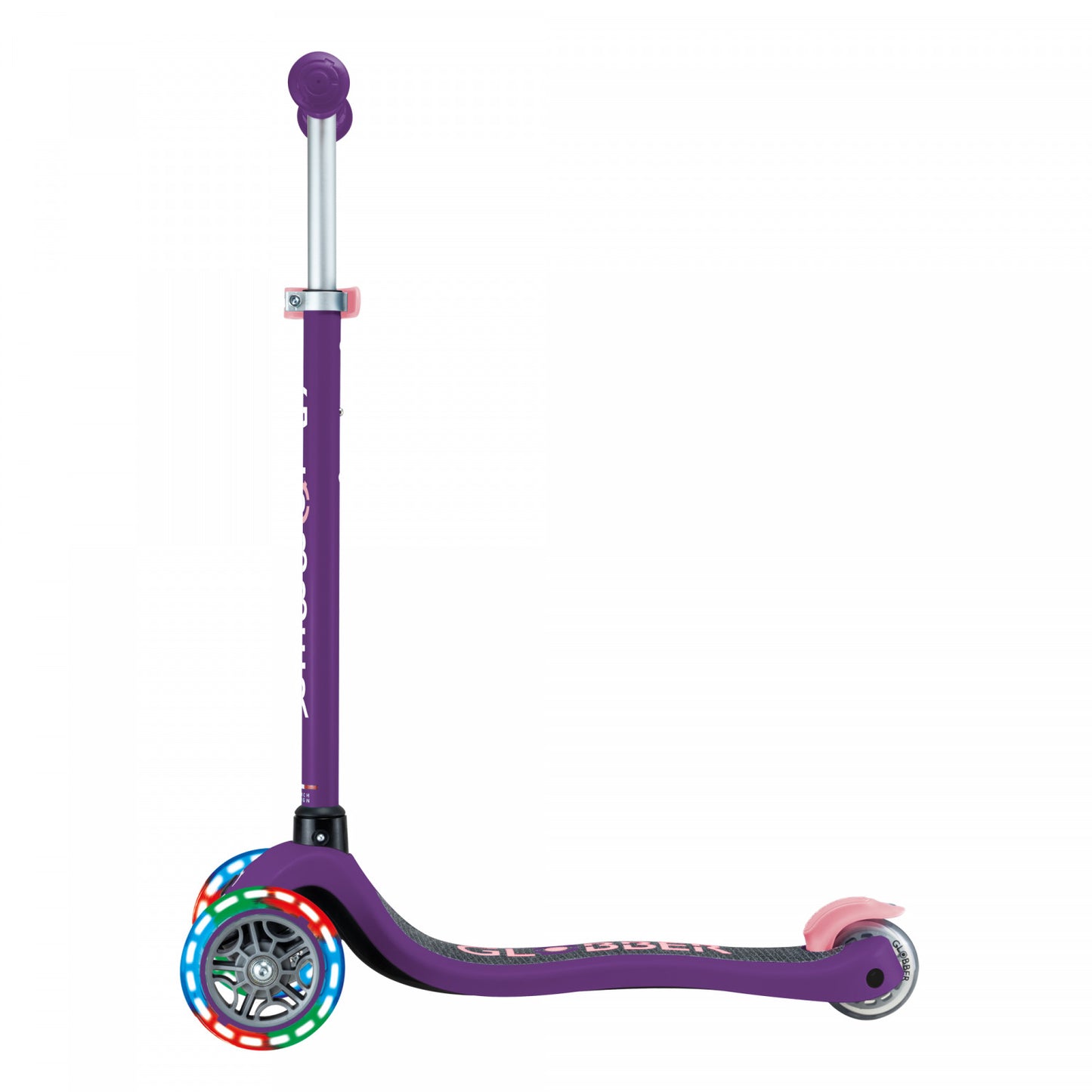 Globber Scooter V2 Lights Purple/Pink