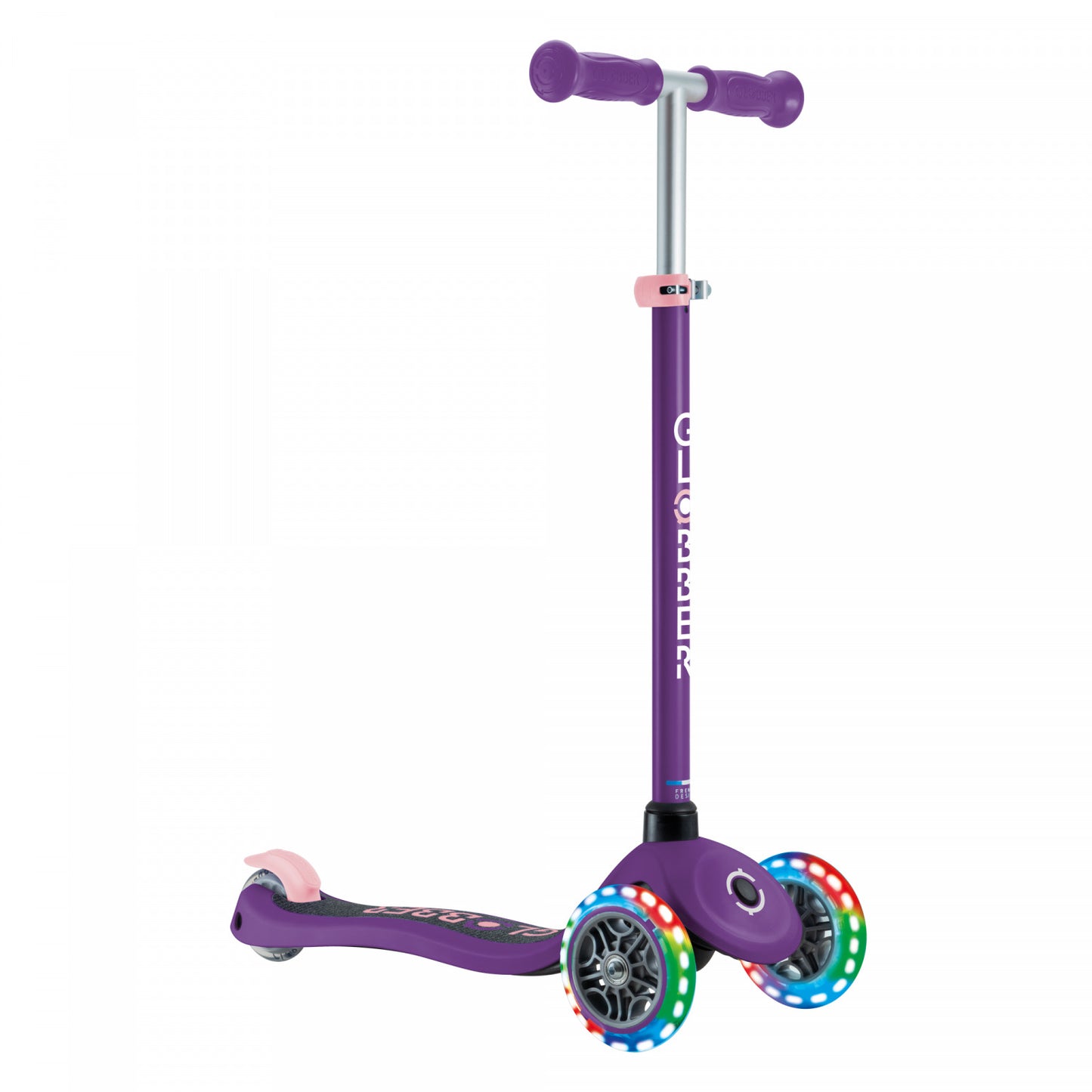Globber Scooter V2 Lights Purple/Pink