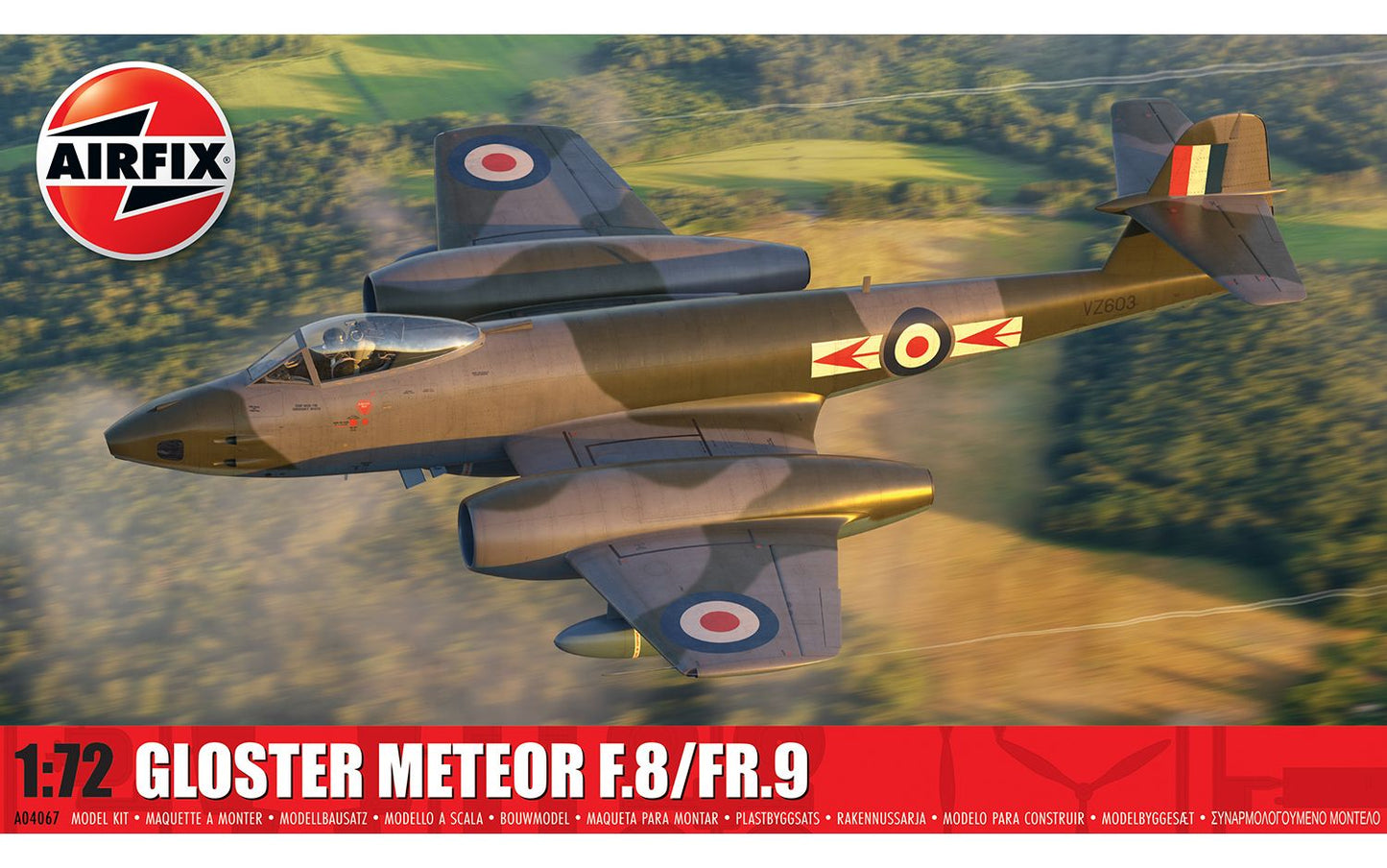 Airfix 1:72 Gloster Meteor F.8/Fr.9