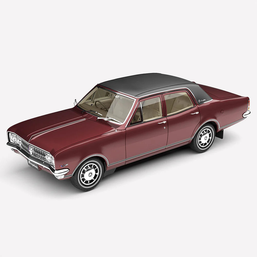 1:18 Holden Hk Brougham Burgundy Maroon
