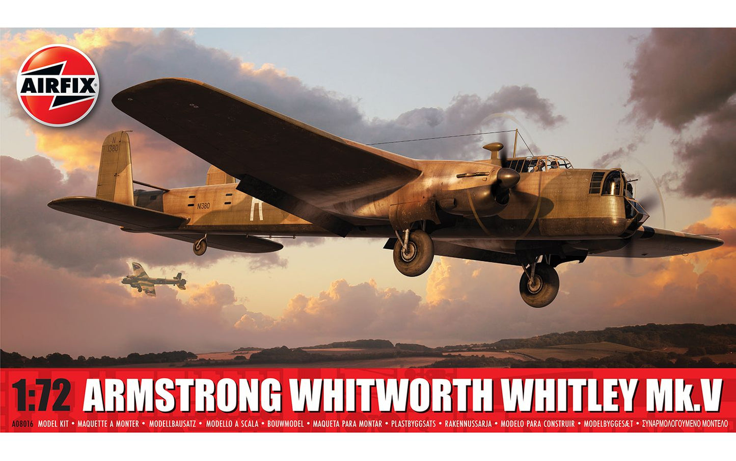 Airfix 1/72 Ao8016 A W Whitley Mk.V