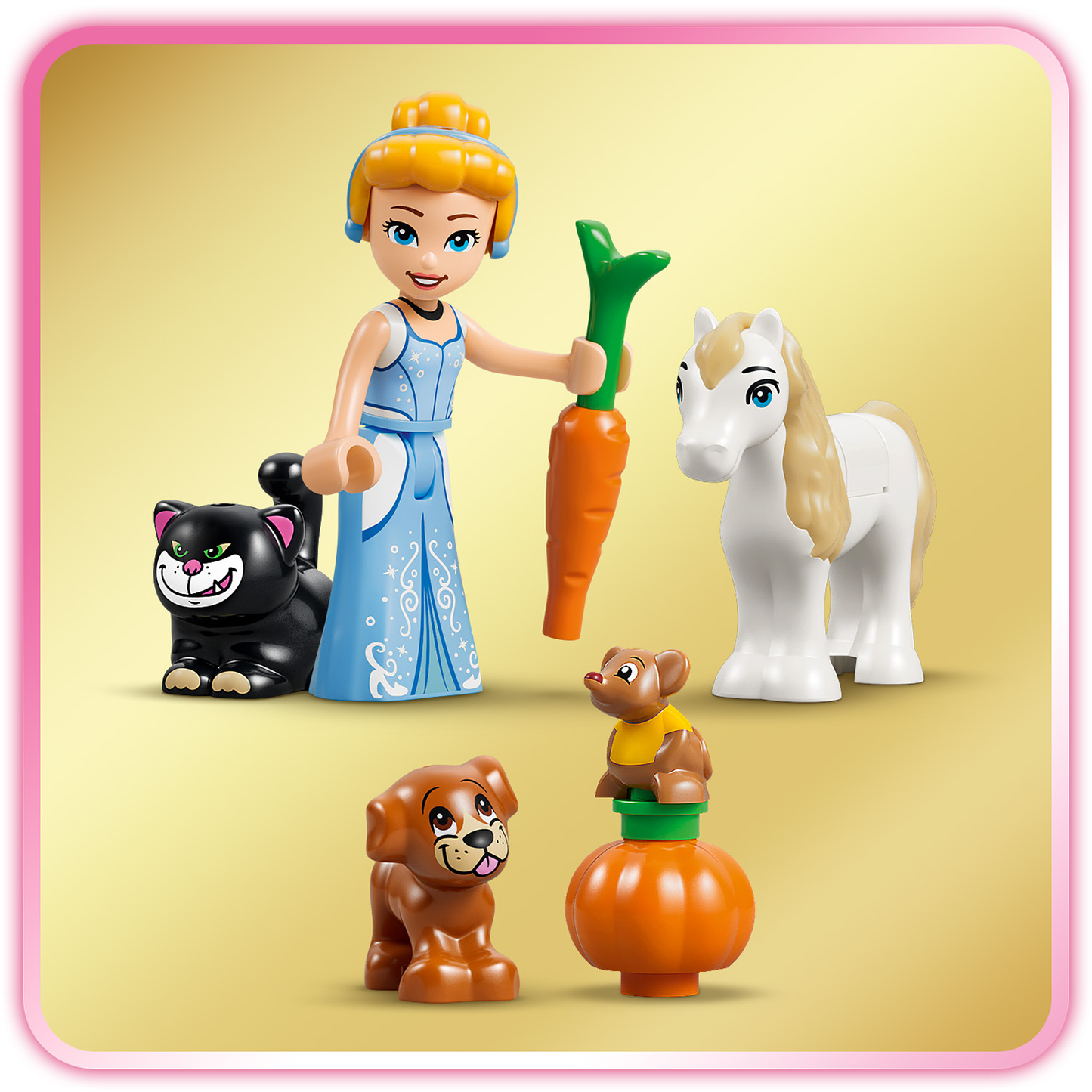 LEGO 43283 DISNEY CINDERELLA ANIM CASTLE