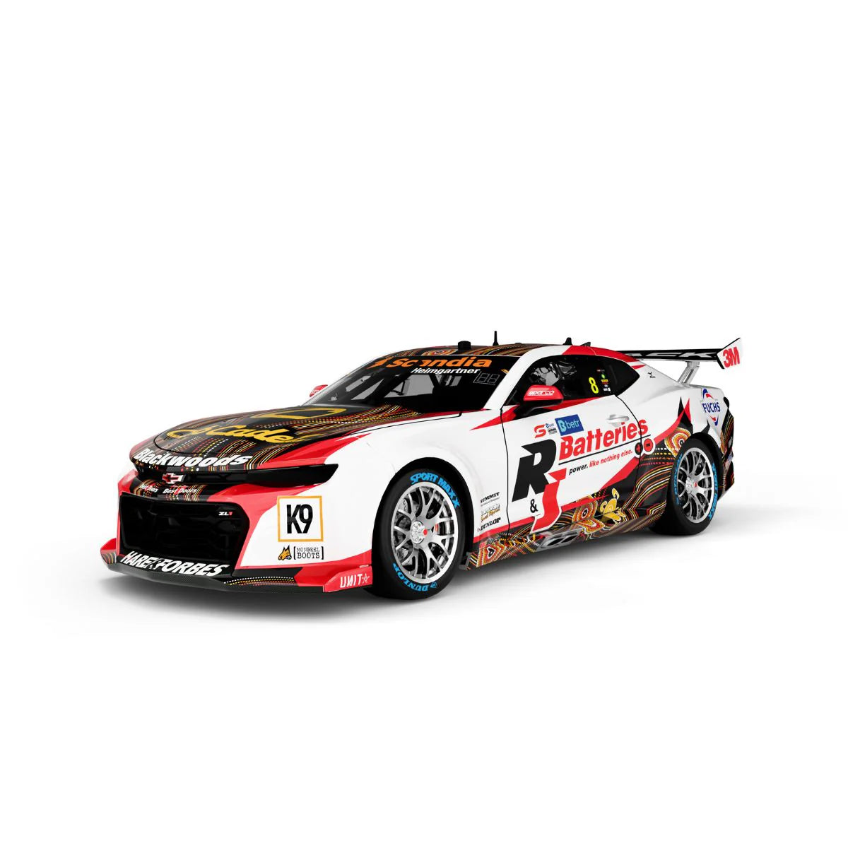 1:18 Chev Camaro #8 Darwin 23 Indig Heim