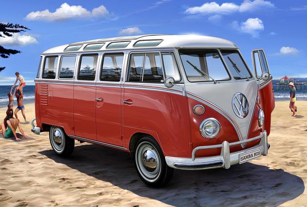 REVELL 1/24 VOLKSWAGEN SAMBA BUS