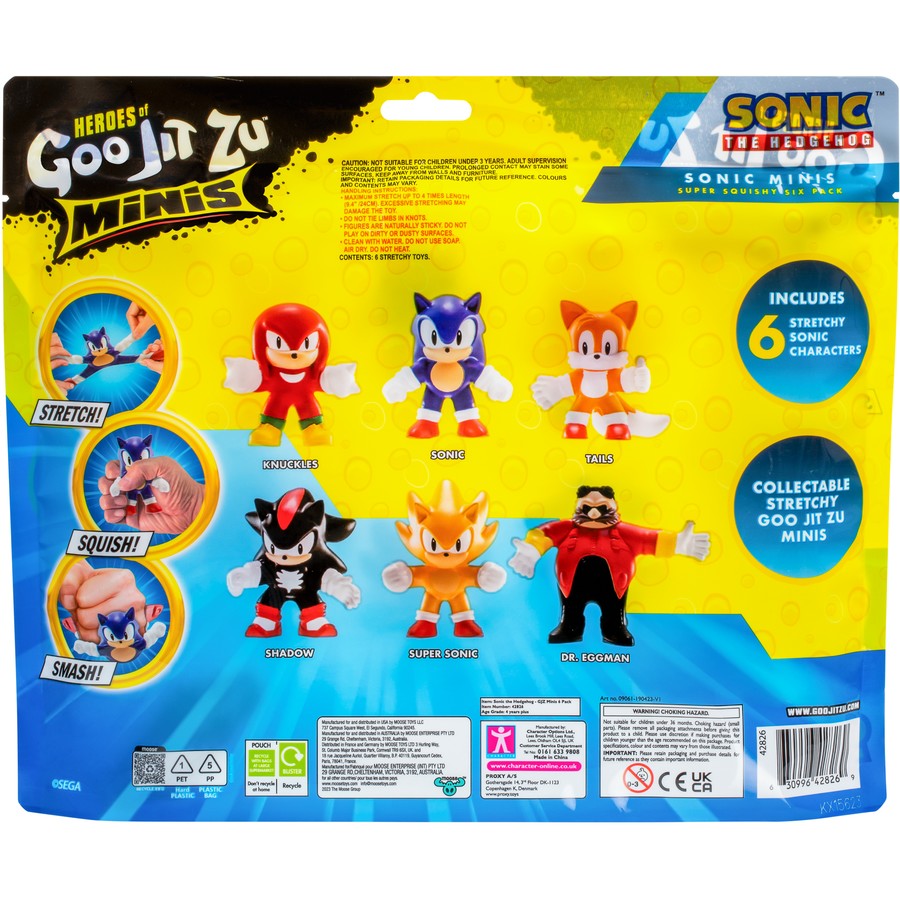 Hero Goo Jit Zu Sonic S3 Minis Pk
