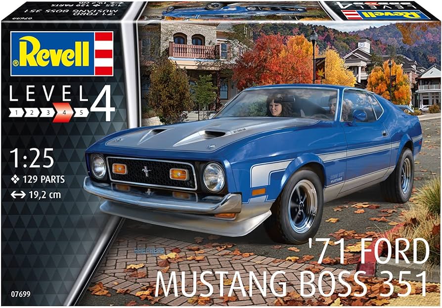 Revell 1:25 1971 Mustang Boss 351