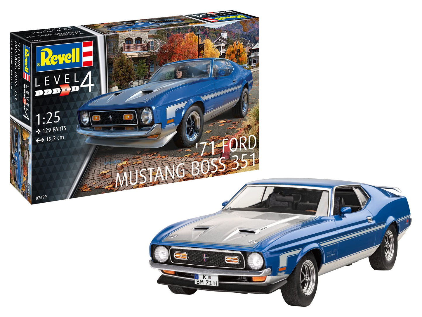 REVELL 1:25 1971 MUSTANG BOSS 351