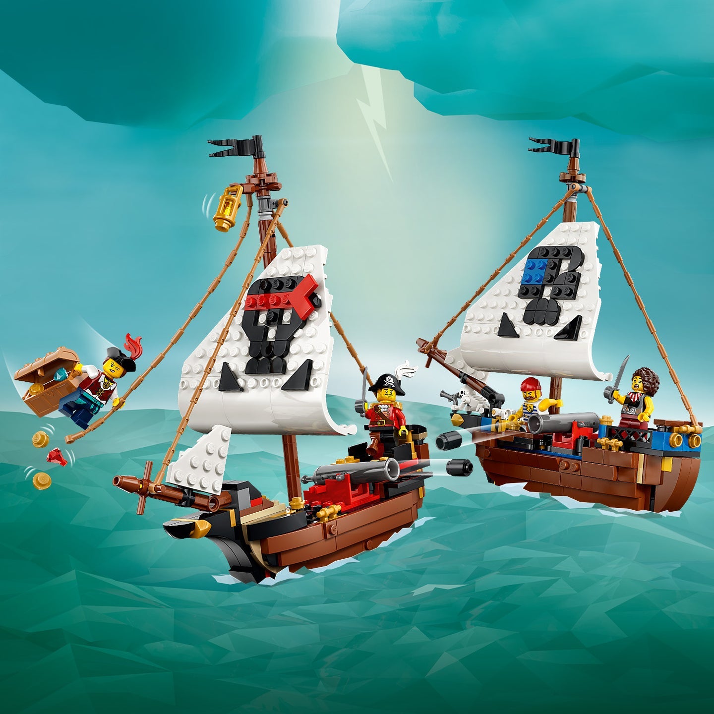 LEGO 31387 CREATOR ICONIC PIRATE SHIP