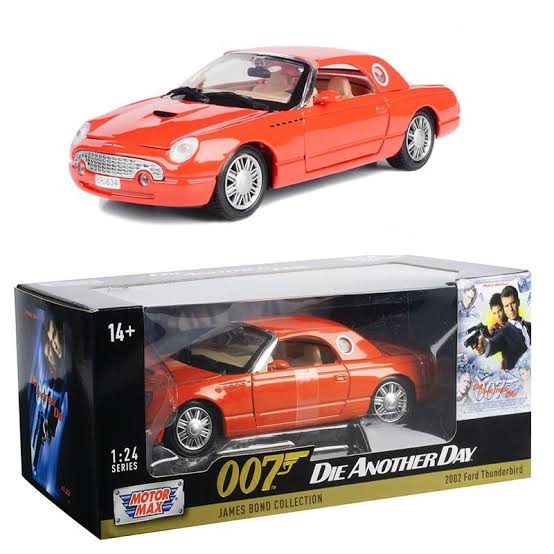 D/C 1:24 2002 Ford Thunderbird 007 James