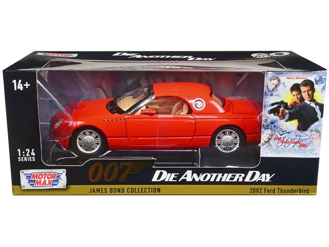 D/C 1:24 2002 Ford Thunderbird 007 James