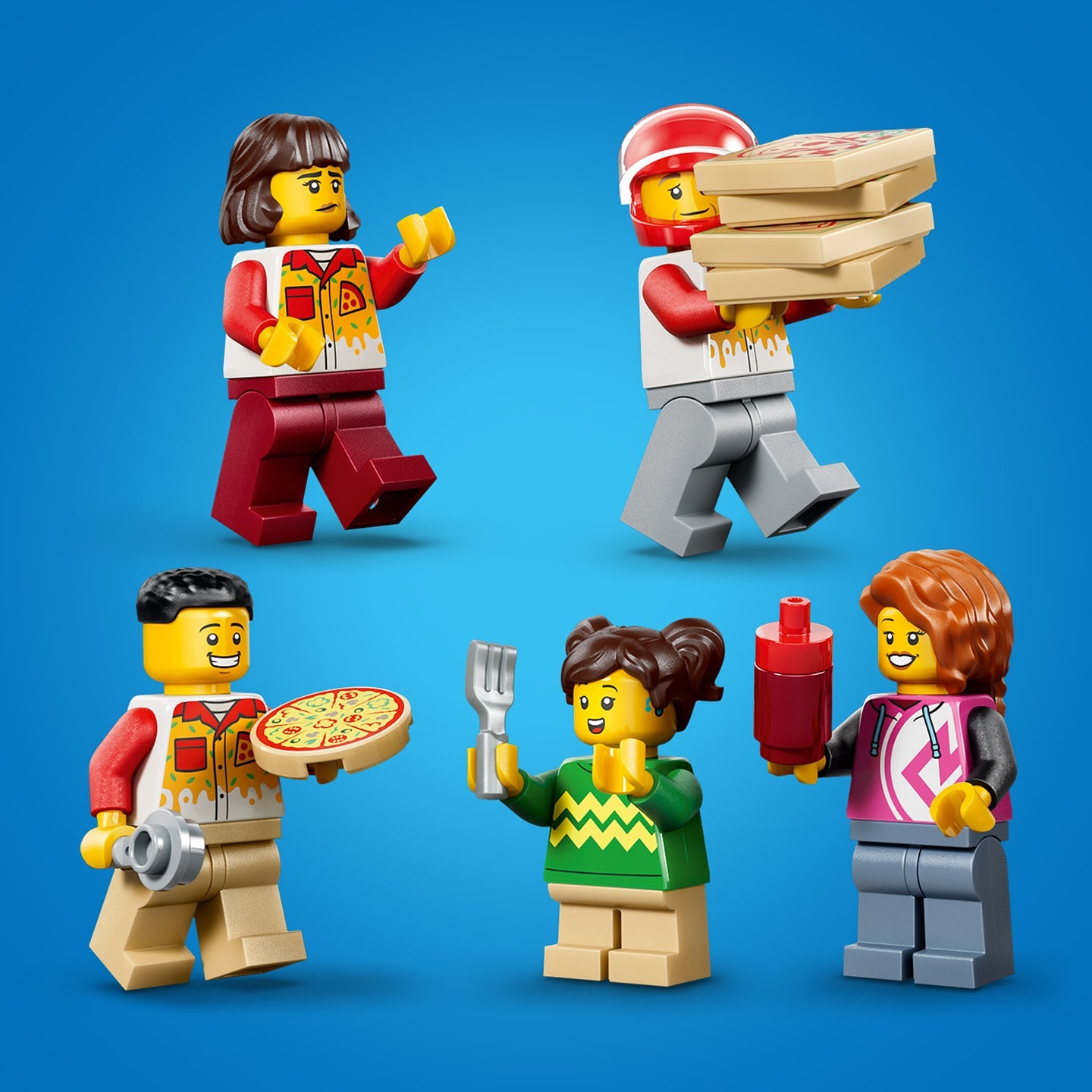 LEGO 60496 CITY PIZZA DELIVERY EXPERIENC