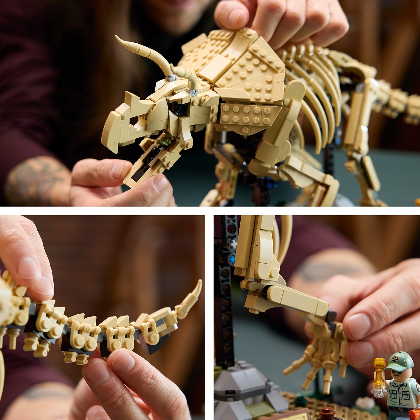LEGO 77985 JURASSIC DINO FOSSIL TRICER