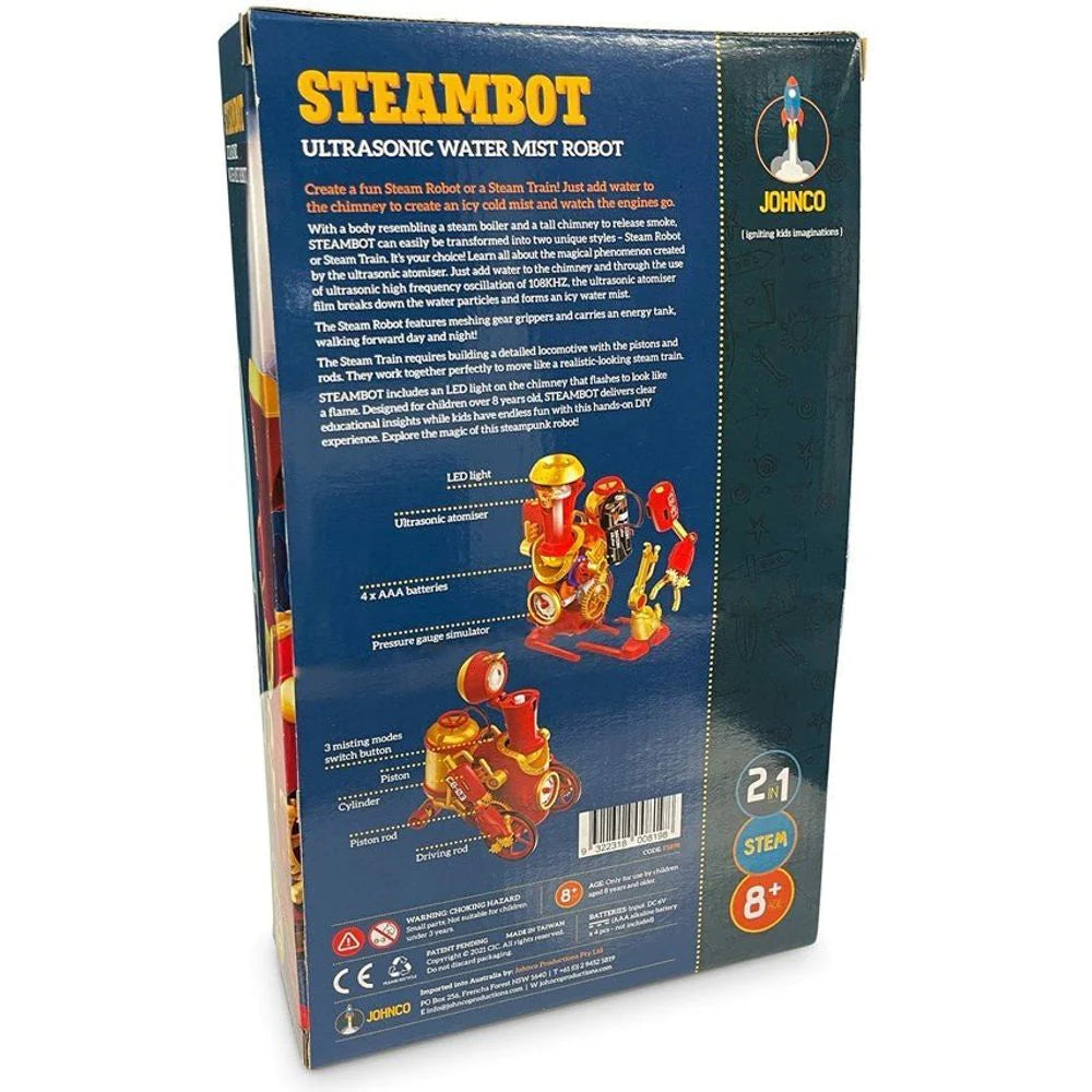 Steambot 2 In 1 Ultrasonic Water Mist