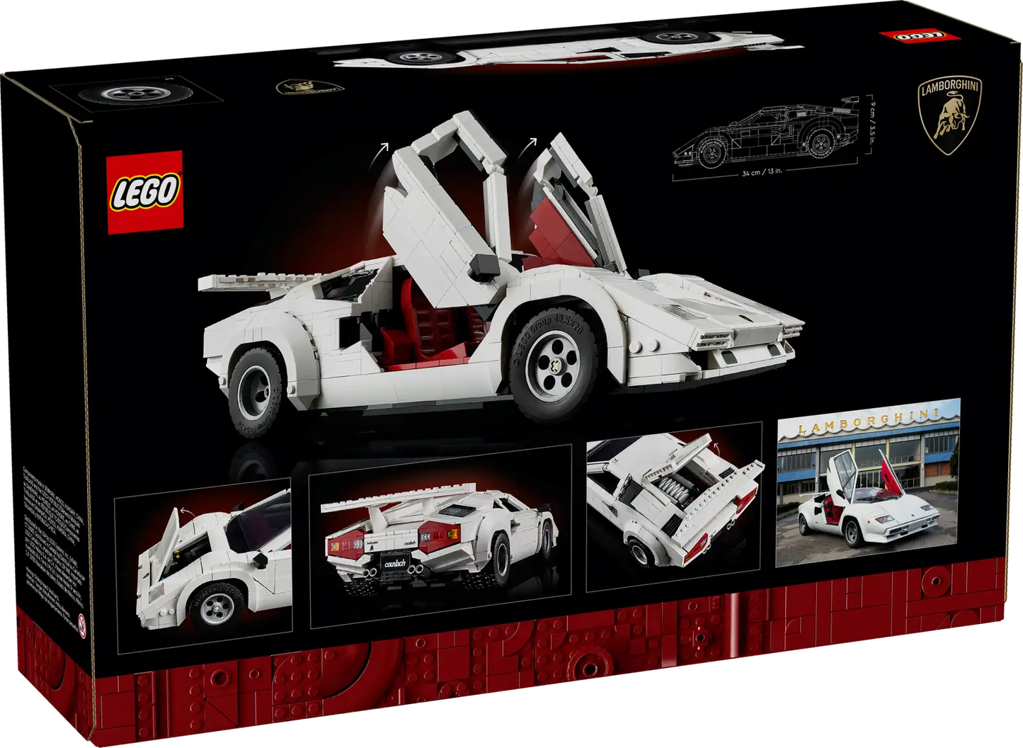 LEGO 10337 ICONS LAMBORGHINI COUNTACH