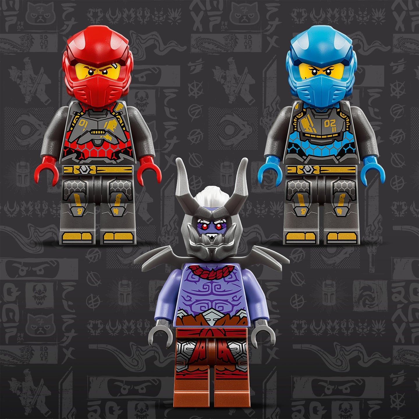 LEGO 71870 NINJAGO TWIN TITAN MECHS