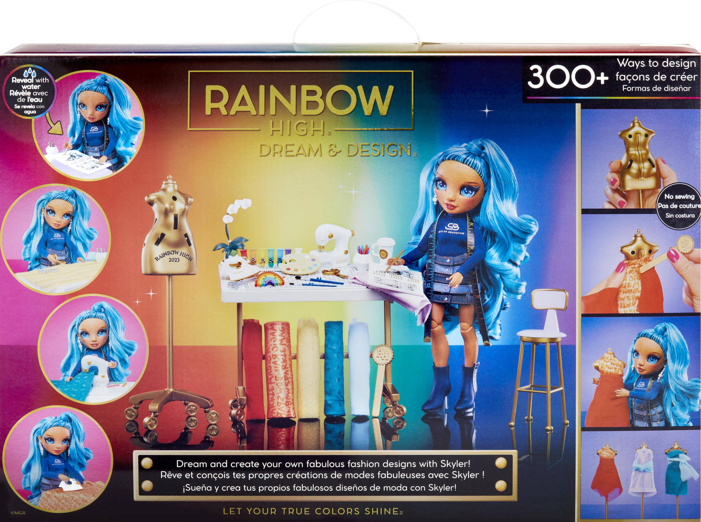 RAINBOW HIGH STUDIO DREAM DESIGN PLAYSET