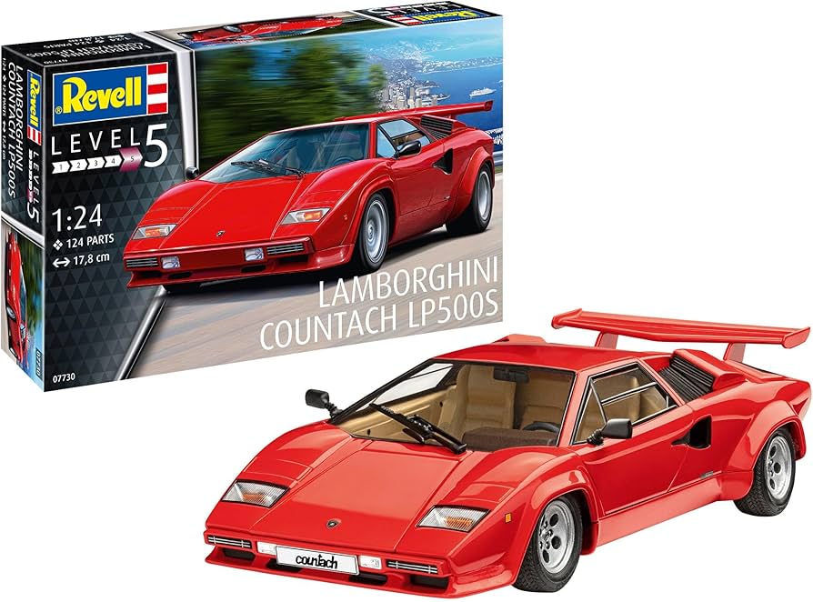 REVELL 1:24 LAMBORGHINI COUNTACH LP500S