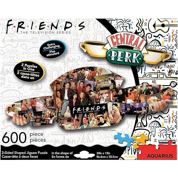 Puzzle 600Pc Friends Central Perk Double