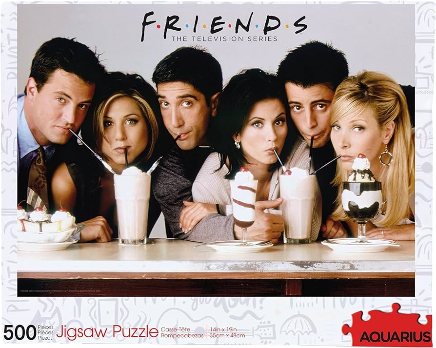 Puzzle 500Pc Friends Milkshakes