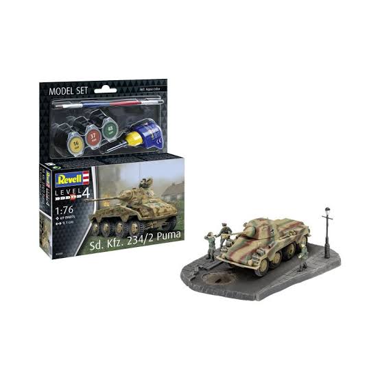 REVELL 1:76 MODEL SET SD.KFZ.234/2 PUMA