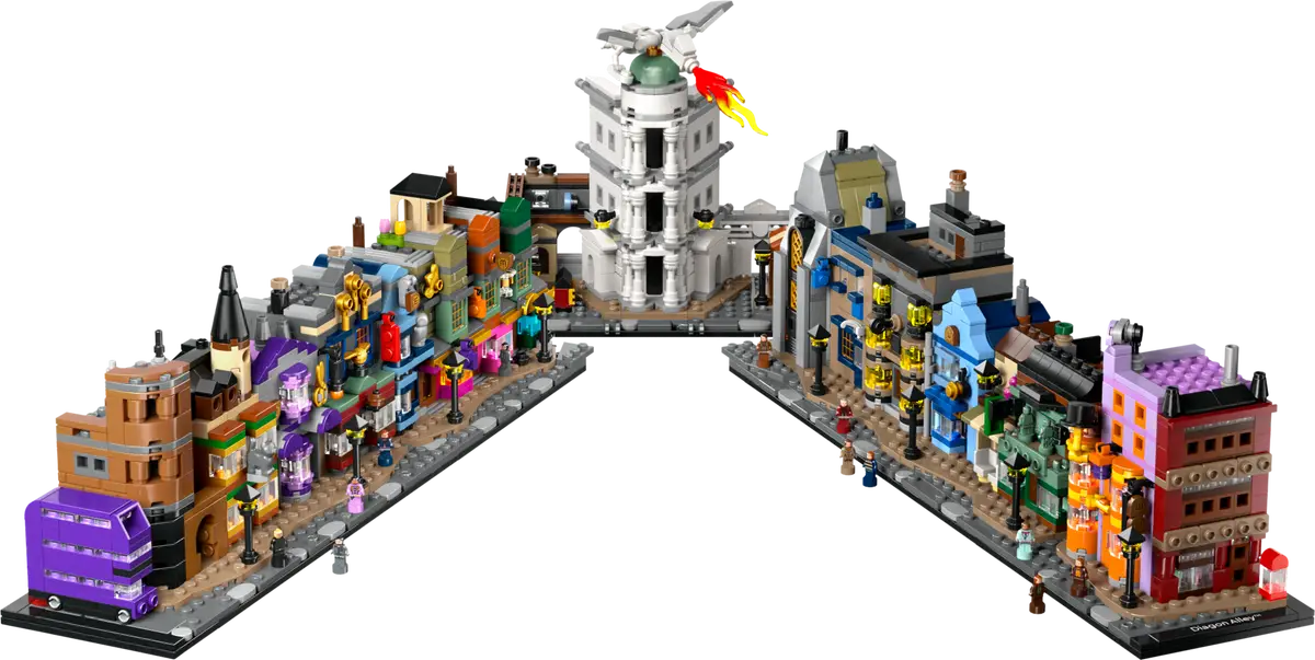 LEGO 76444 H/P DIAGON ALLEY WIZARD SHOPS