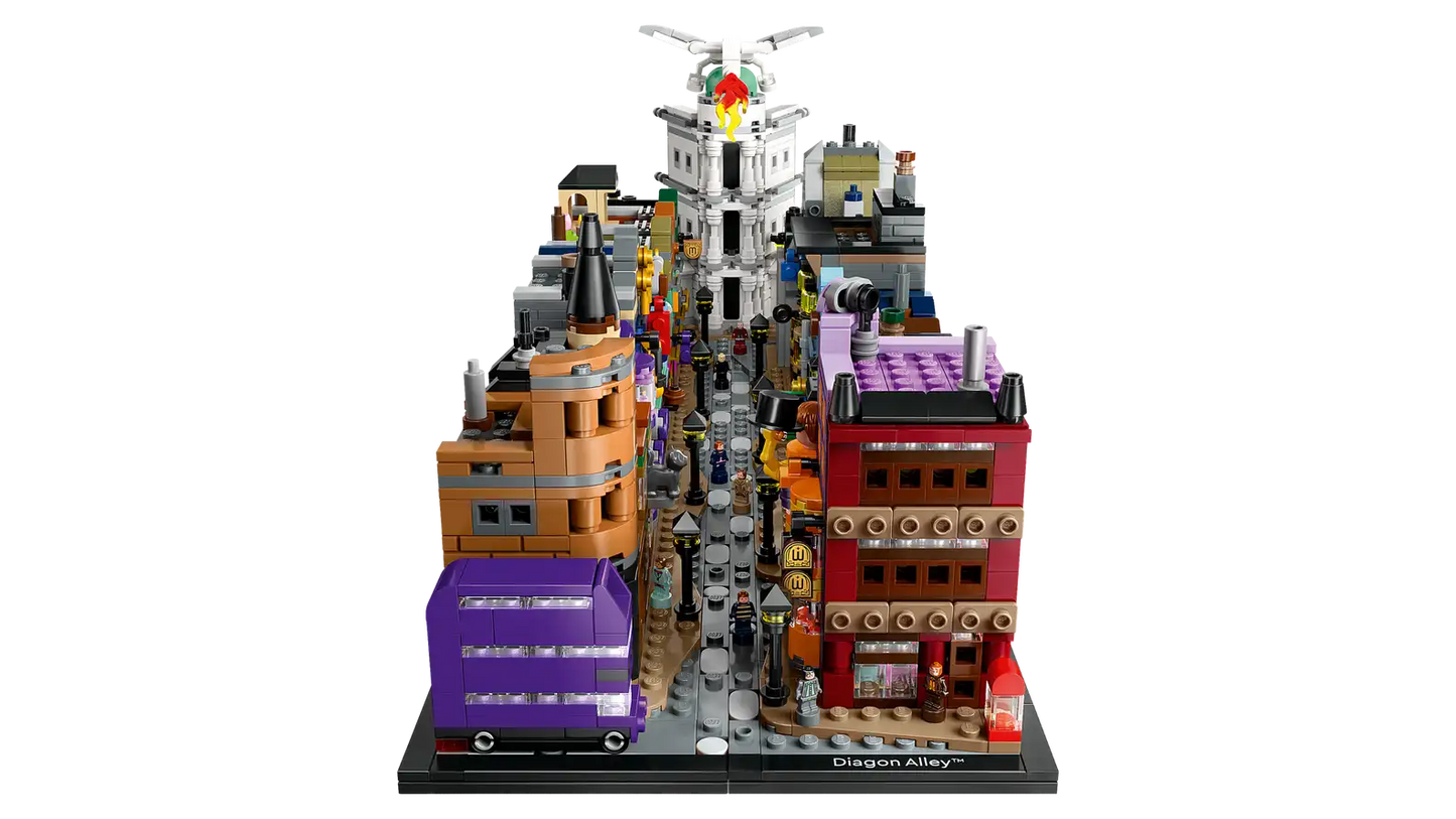 LEGO 76444 H/P DIAGON ALLEY WIZARD SHOPS
