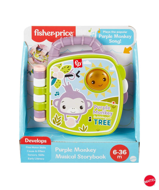 F/P PURPLE MONKEY MUSICAL STORYBOOK