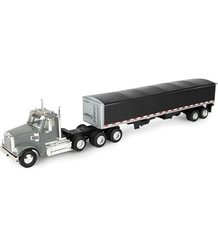 JD 1:32 FREIGHTLINER 122SD SEMI W GRAIN