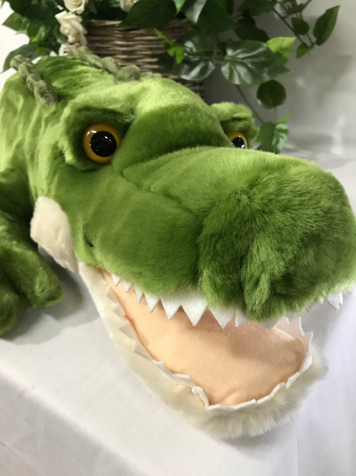 Plush Crocodile Snappy 75Cm