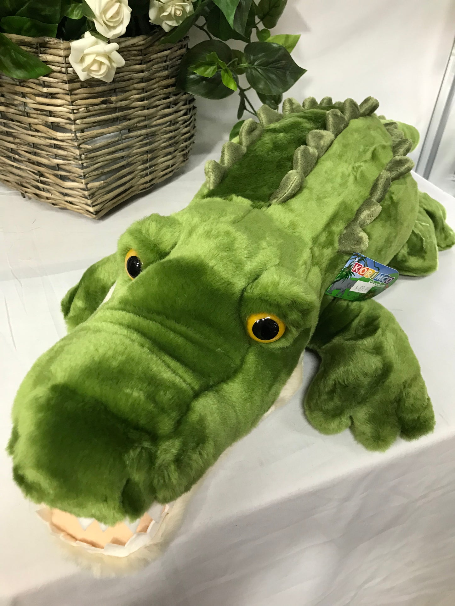 Plush Crocodile Snappy 75Cm