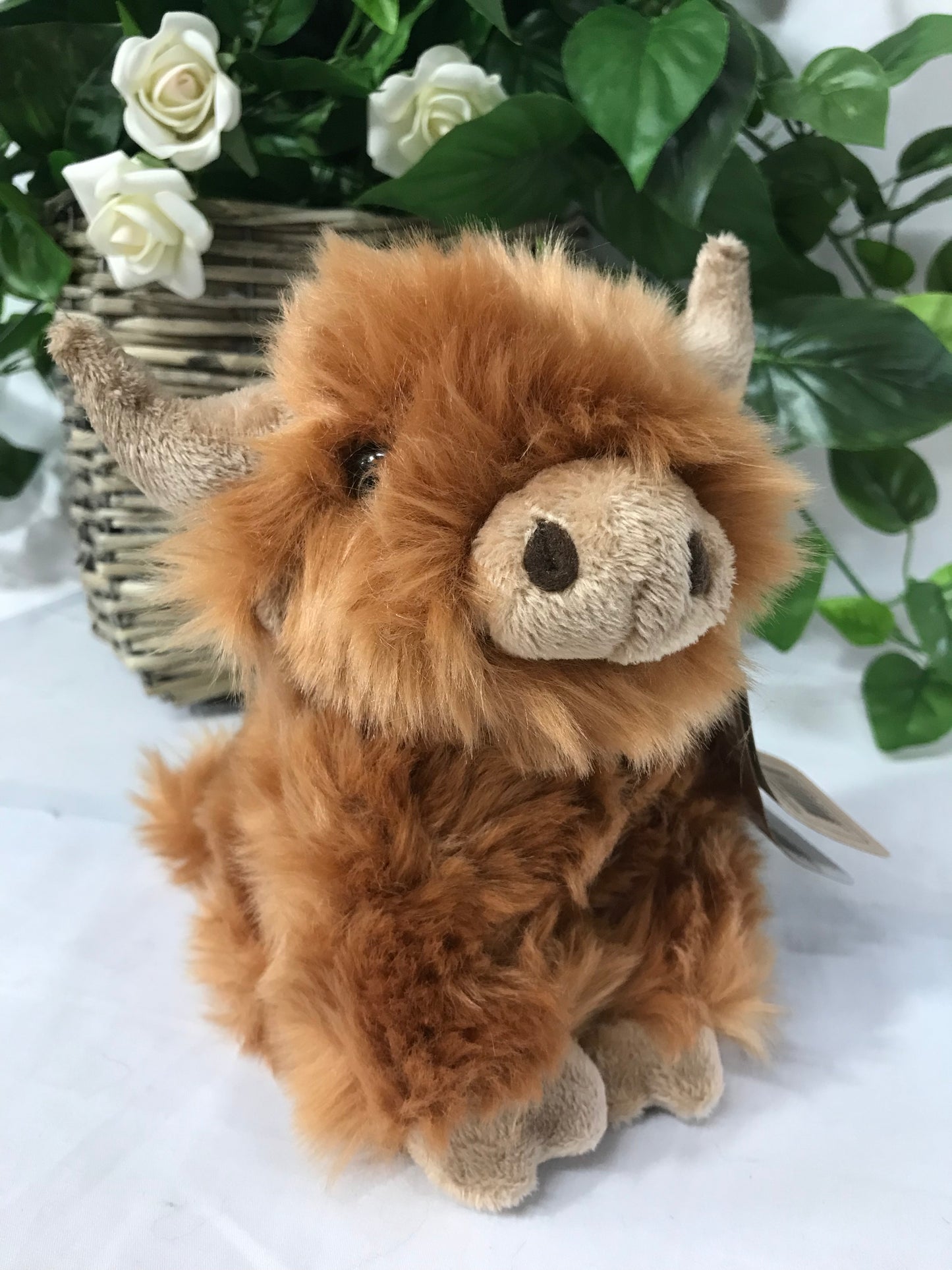 PLUSH LIL FRIEND HIGHLAND COW