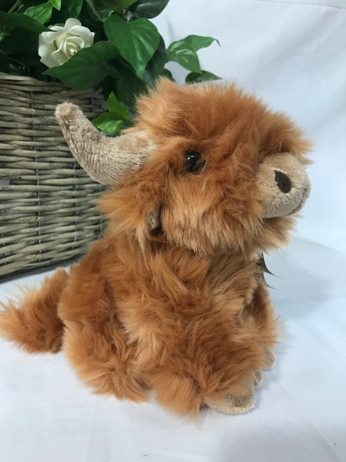 PLUSH LIL FRIEND HIGHLAND COW