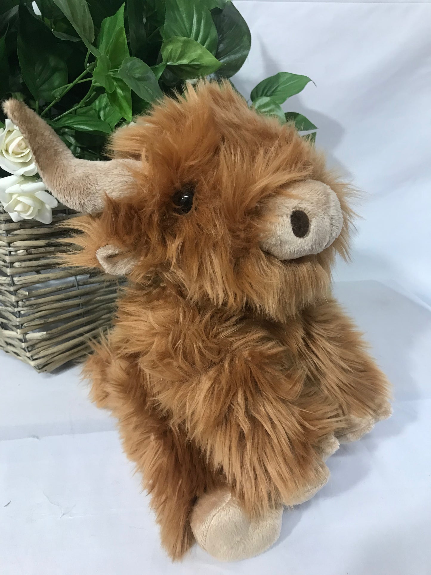 PLUSH LIL FRIEND HIGHLAND COW 30CM