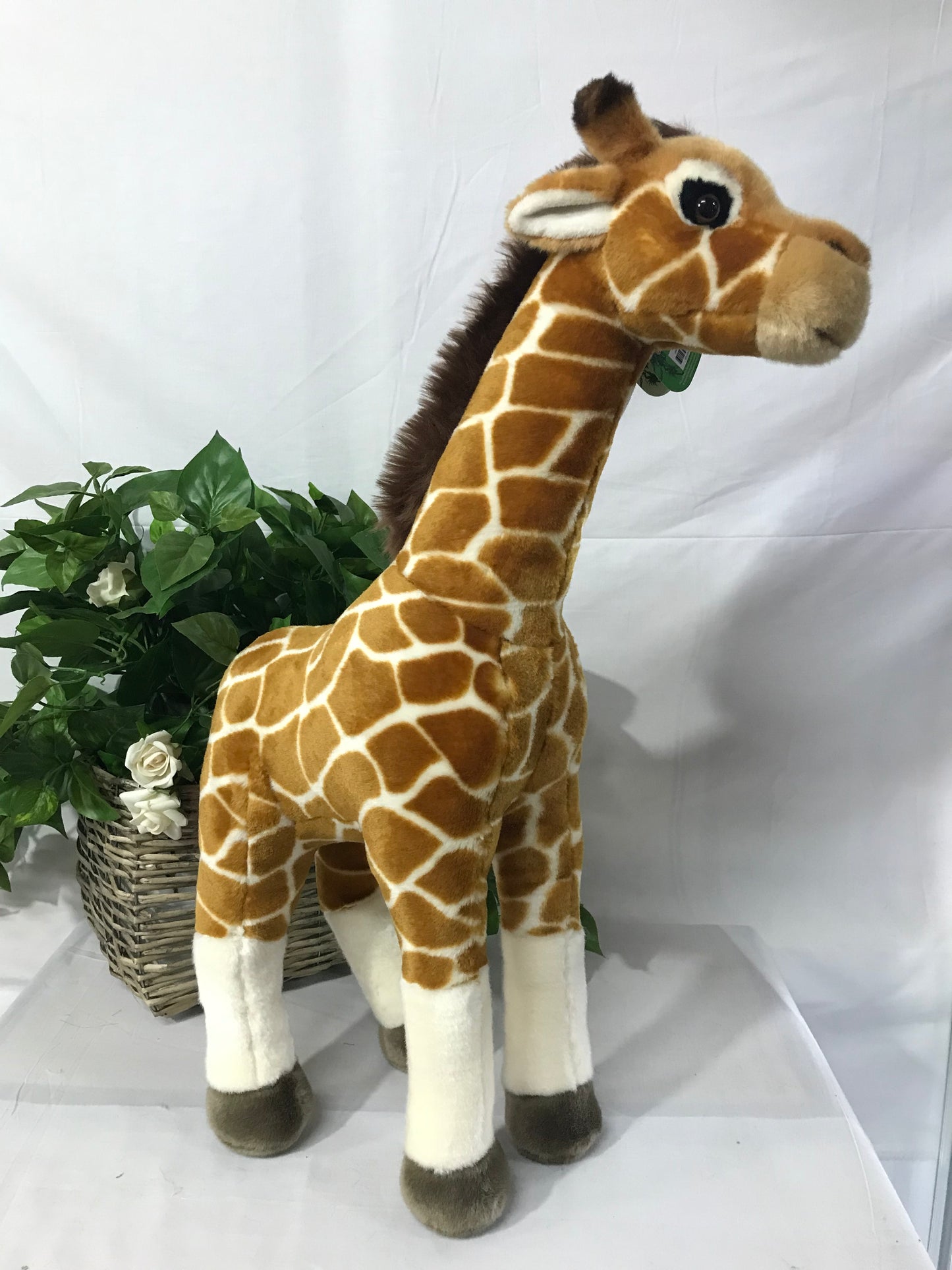 Plush Giraffe George 70Cm
