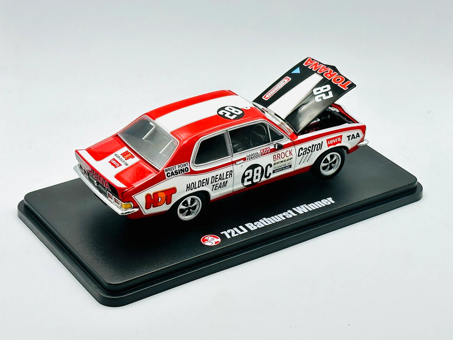 D/C 1:24 LJ 72 BROCK BATHURST WINNER