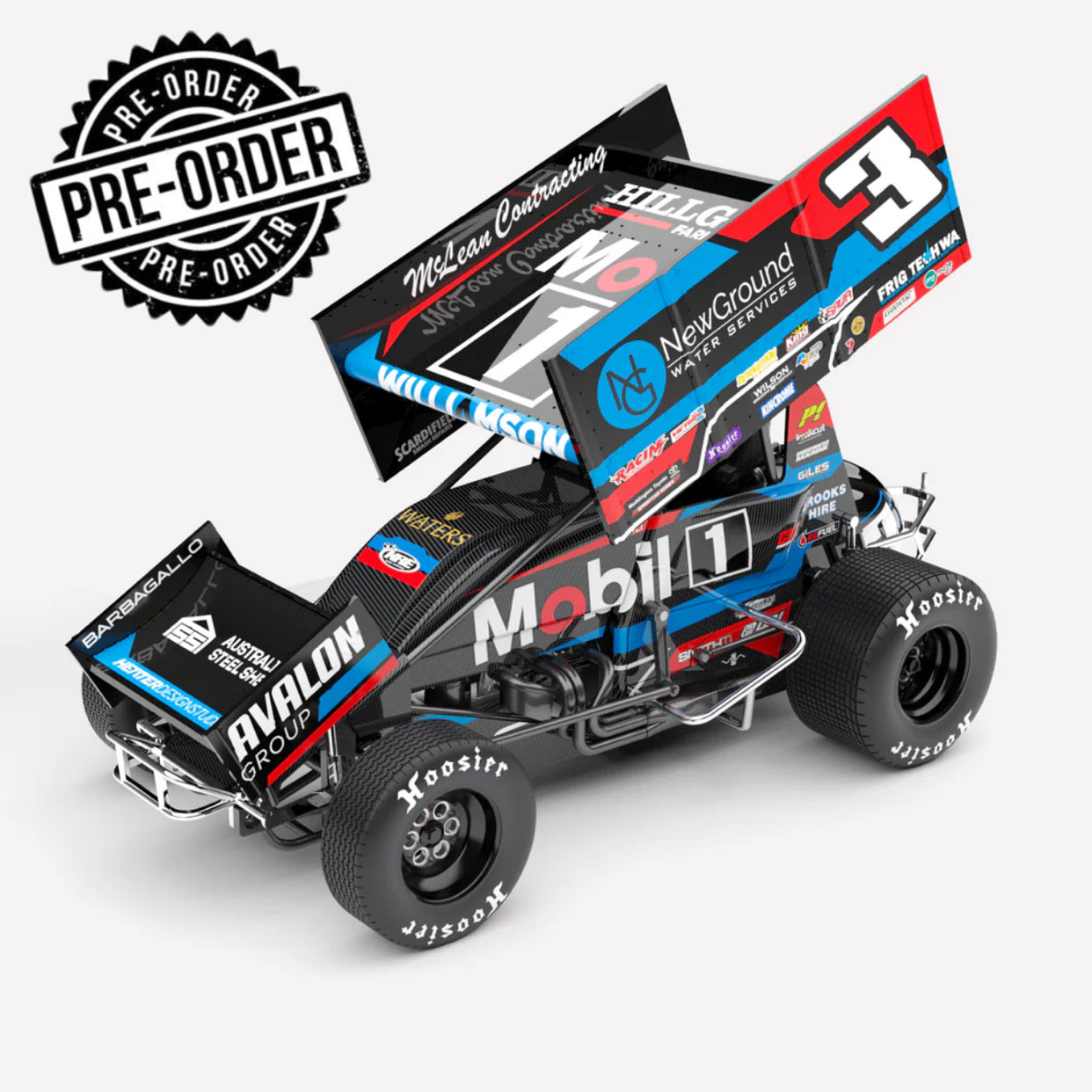 SPRINTCAR CALLUM WILLIAMSON #3 24 PERTH
