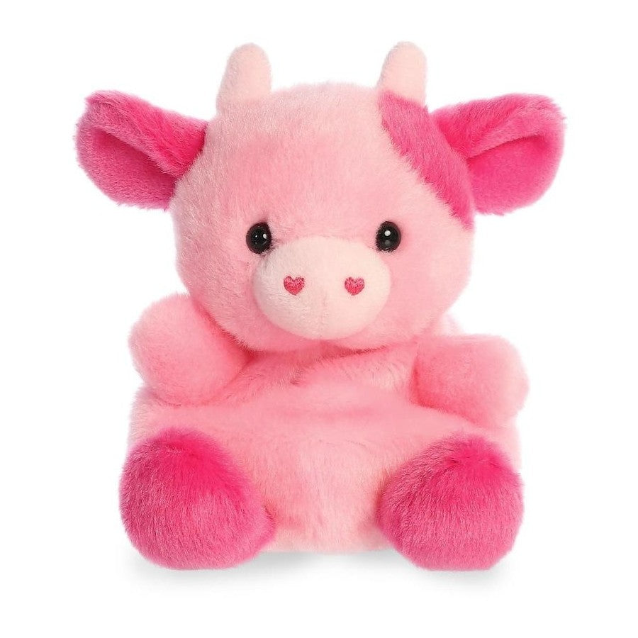 PLUSH PALM PALS BLOSSOM PINK COW