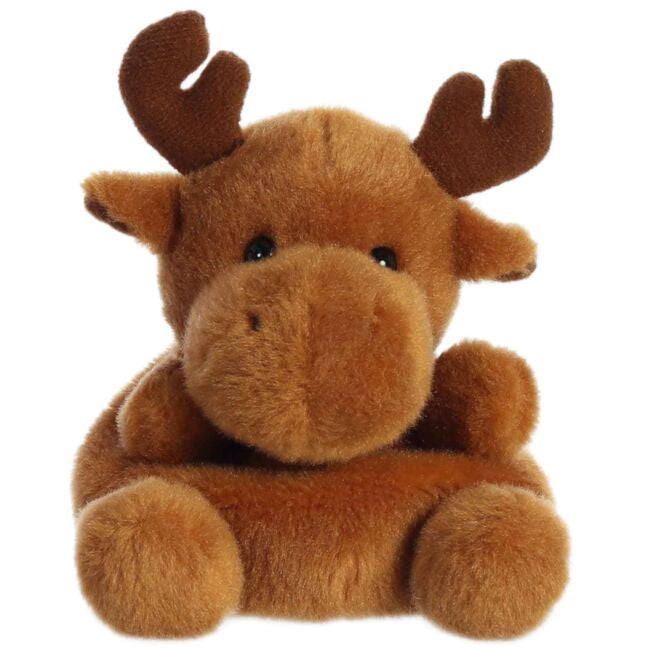 PLUSH PALM PALS CINNAMON MOOSE