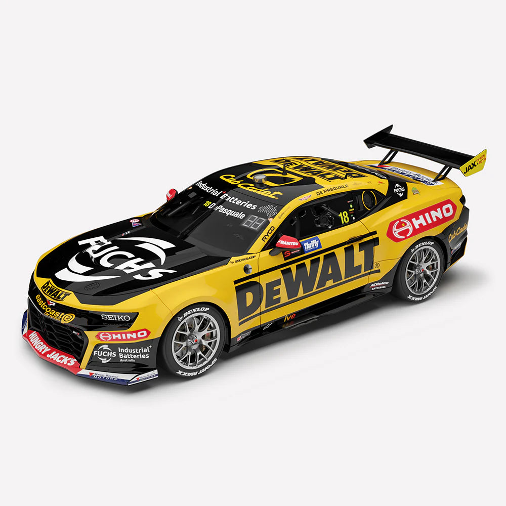 1:18 DEWALT #18 2025 SUPERCARS DE PASQ