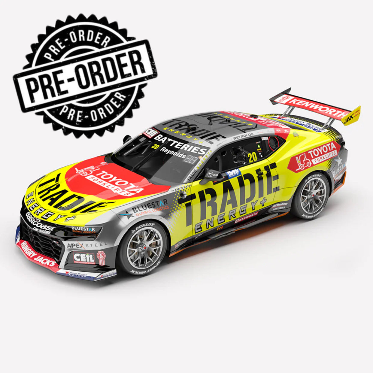 1:18 TRADIE #20 2025 SUPERCARS REYNOLDS