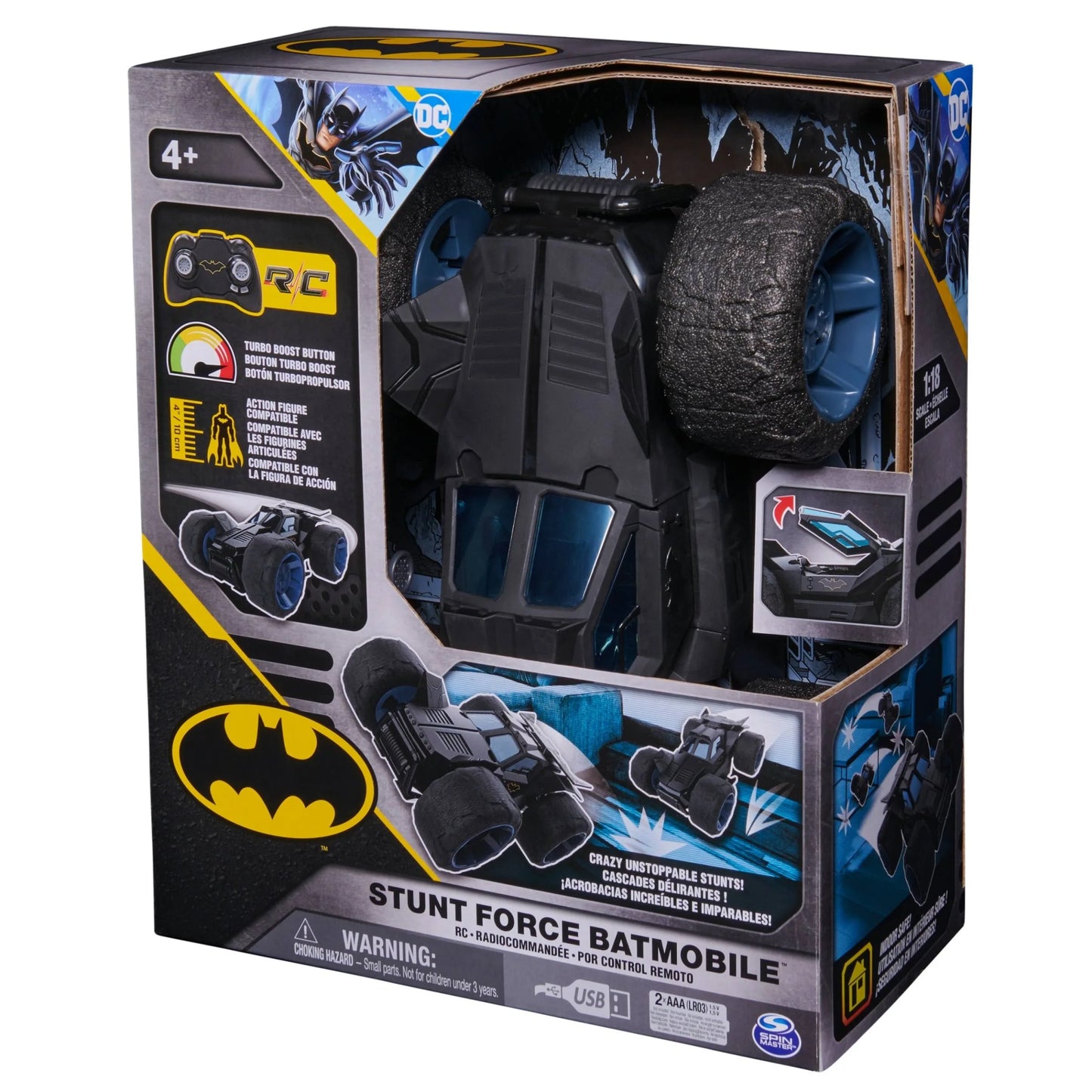 R/C Batman Stunt Force Batmobile
