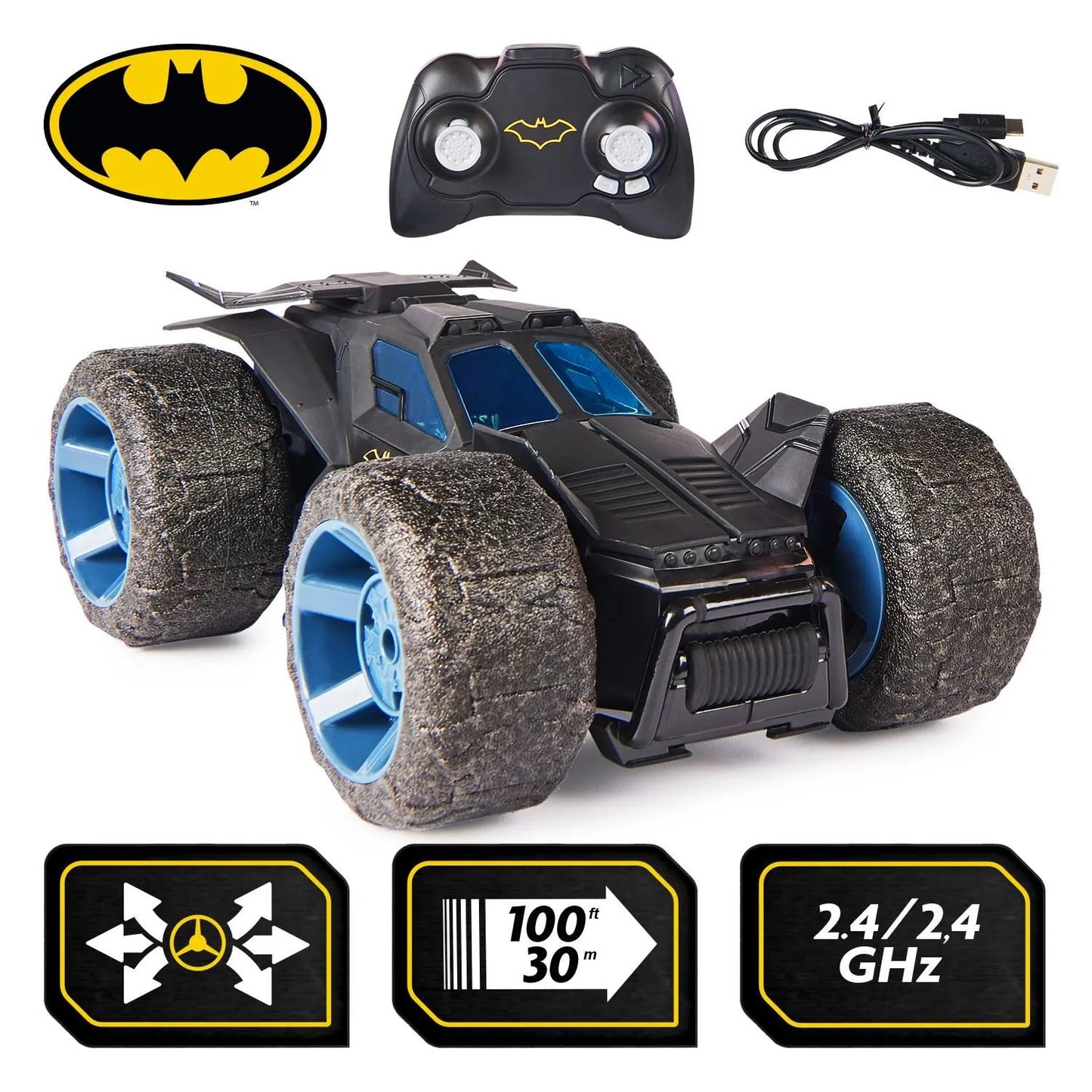R/C Batman Stunt Force Batmobile
