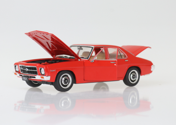 D/C 1:24 RED HQ HOLDEN KINGSWOOD 4 DOOR