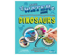 MAGIC WATER ART BOOK DINOSAURS