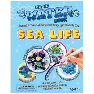 MAGIC WATER ART BOOK SEA LIFE