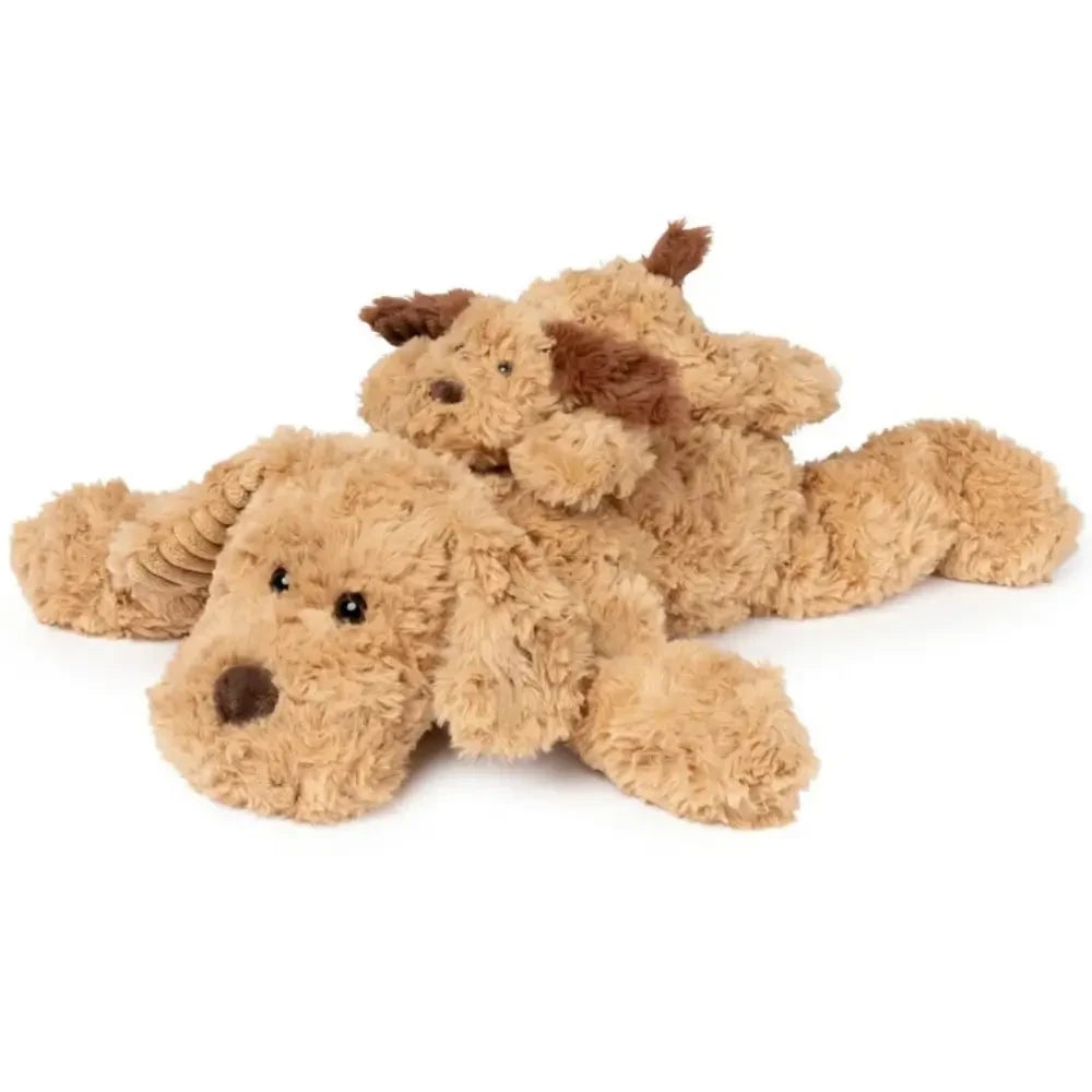 MINI & ME WEIGHTED PLUSH PUPPY PEACE