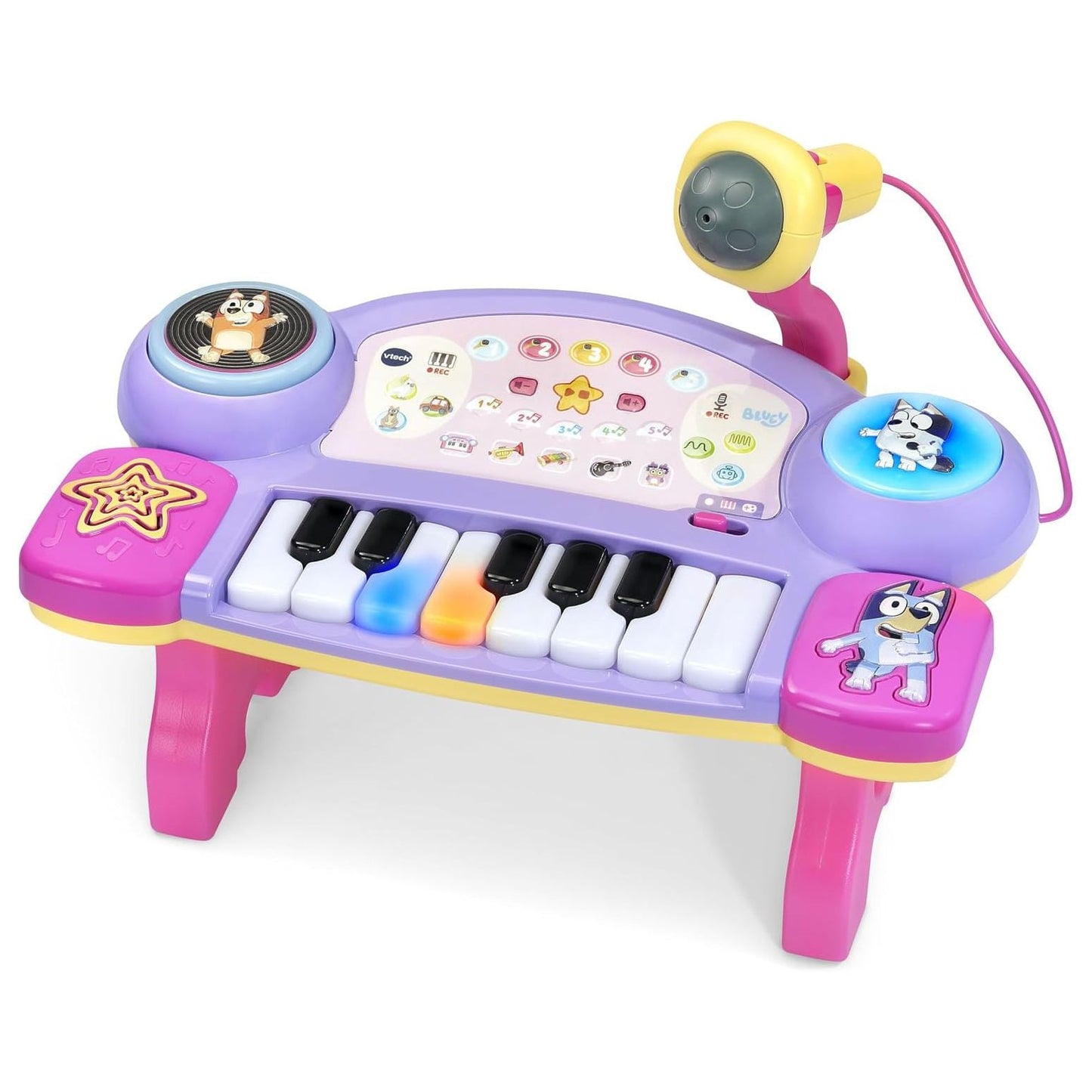 VTECH BLUEY SING ALONG KEYBOARD